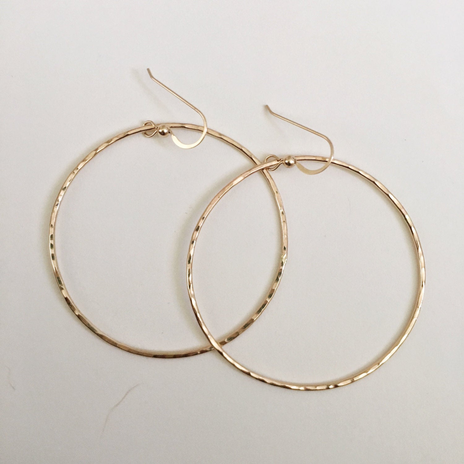 Mariposa Hoop Earrings/14k Gold online Filled