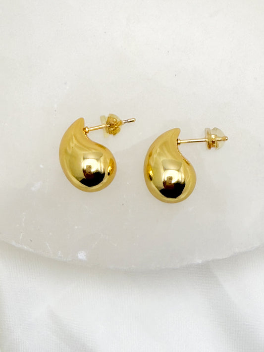 Golden Drop Earrings