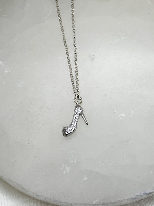 Glass Slipper Necklace