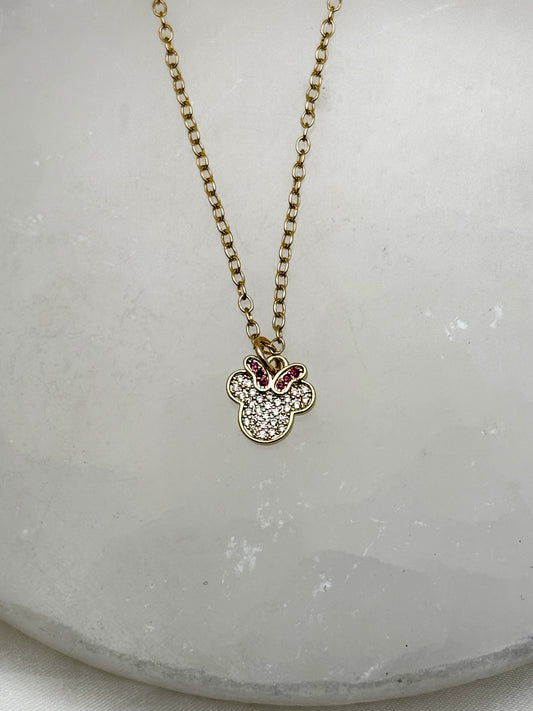 Minnie Charm Necklace